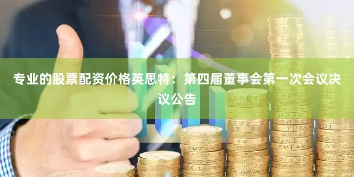 专业的股票配资价格英思特：第四届董事会第一次会议决议公告