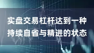 实盘交易杠杆达到一种持续自省与精进的状态